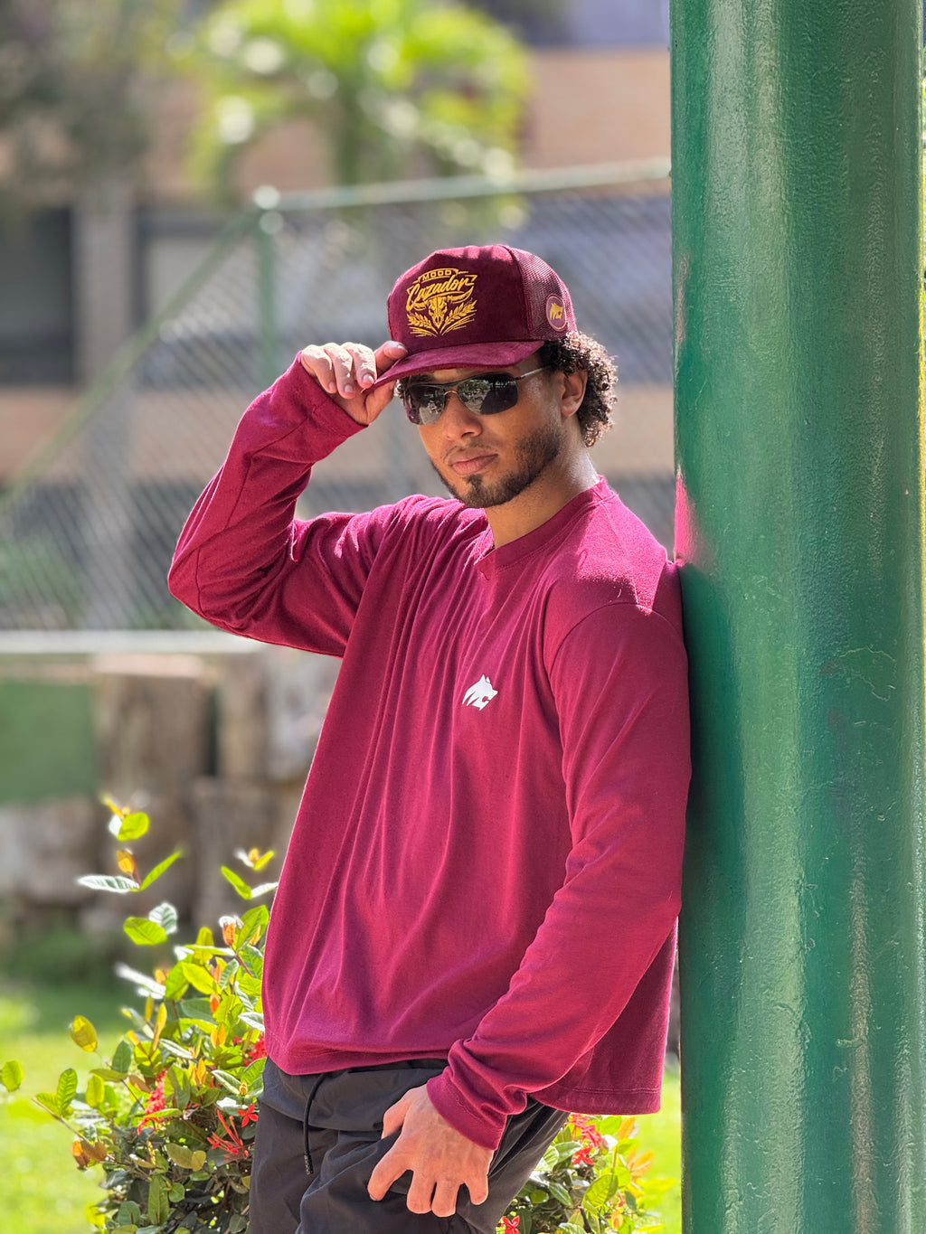 GORRA ¨CACERÍA¨ VINOTINTO