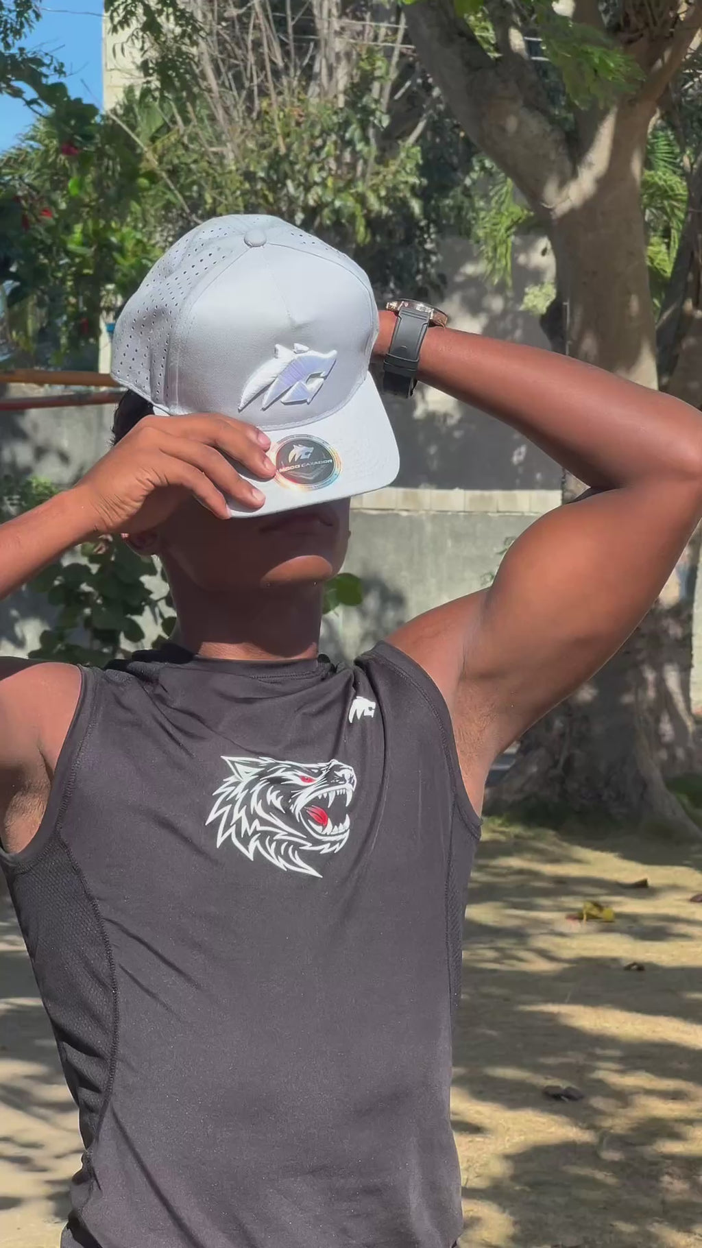 GORRA V2 gris